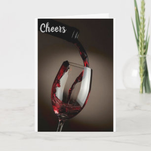 **CHEERS FÜR SIE** BEI CHRISTMAS KARTE