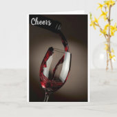 **CHEERS FÜR SIE** BEI CHRISTMAS KARTE (Gelbe Blume)