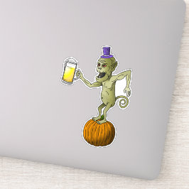 Cheers Ghouls Halloween Aufkleber