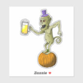 Cheers Ghouls Halloween Aufkleber (Blatt)