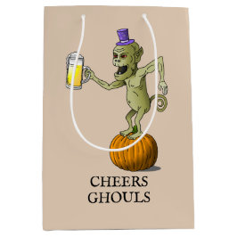 Cheers Ghouls Halloween Mittlere Geschenktüte