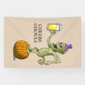 Cheers Ghouls Halloween-Party Banner (Horizontal)