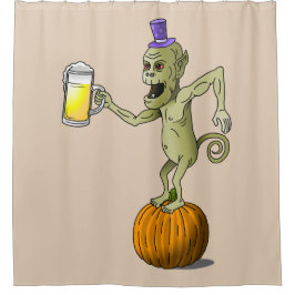 Cheers Ghouls Halloween-Party Duschvorhang