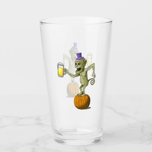 Cheers Ghouls Halloween-Party Glas (Vorderseite)