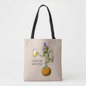 Cheers Ghouls Halloween Trick oder Treat Tasche (Vorderseite)