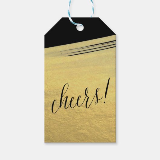 CHEERS Gift Tags Geschenkanhänger (Vorderseite)