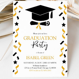 Cheers Graduation Party Einladung