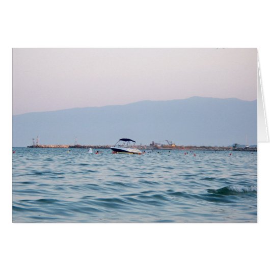 Cheers Greece Aegean Sea Card (Vorderseite (Horizontal))