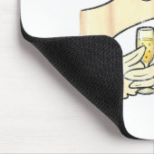 Cheers Happy New Year 2026 Goose With Champagne Di Mousepad (Ecke)