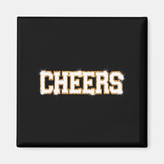 Cheers Happy New Year Celebration New Years Eve Pa Magnet (Vorne)