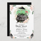 Cheers Hexen Halloween Brautparty Einladung (Vorne/Hinten)