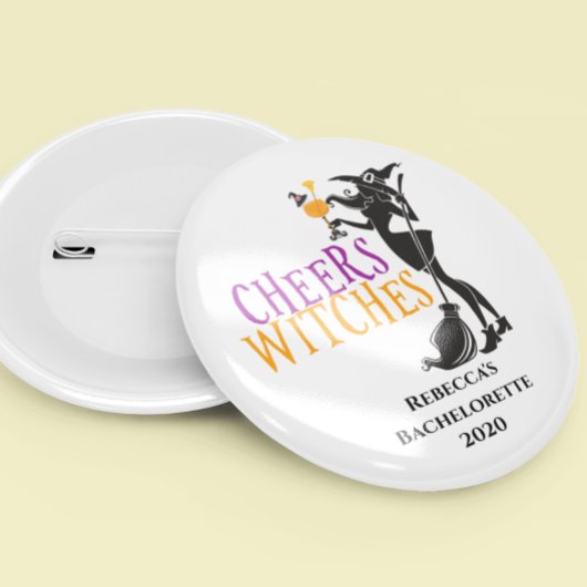 Cheers Hexen Halloween Cocktail Bachelorette Button