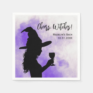 Cheers Hexen Halloween Junggeselinnen-Abschied Serviette