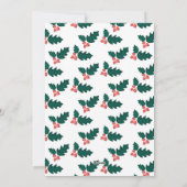 Cheers Holiday Fotokarte Grüße Feiertagskarte (Rückseite)