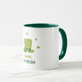 "CHEERS I'M IRISH" ZWEI TASSE. MUG TASSE (VorderseiteRechts)