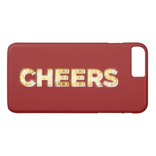 Cheers iPhone 7 Plus Fall Case-Mate iPhone Hülle (Rückseite (Horizontal))
