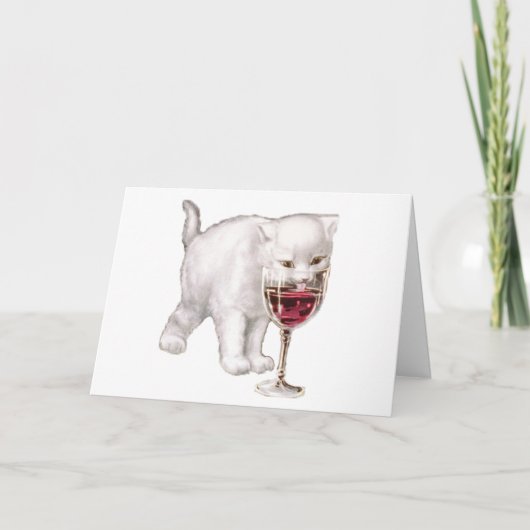 Cheers Kitten Card Karte (Vorderseite)