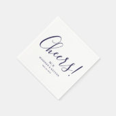 Cheers Minimal und Chic | Hochzeit von Napkins Serviette (Ecke)