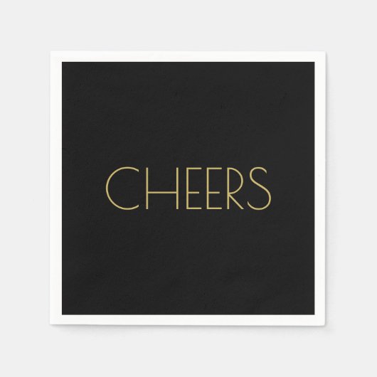 CHEERS NAPKINS SERVIETTE (Vorderseite)