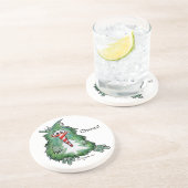 Cheers Niedlich Kiwi Cartoon Untersetzer (Seite)