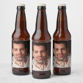 Cheers photo birthday party bierflaschenetikett (Flaschen)