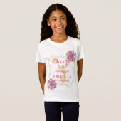 Cheers Pink Cheer Cheerleader Birthday Girl T-Shirt (Vorne ganz)