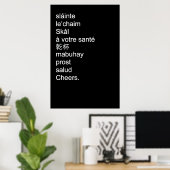 Cheers Poster (Heimbüro)