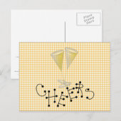 Cheers Postkarte (Vorne/Hinten)