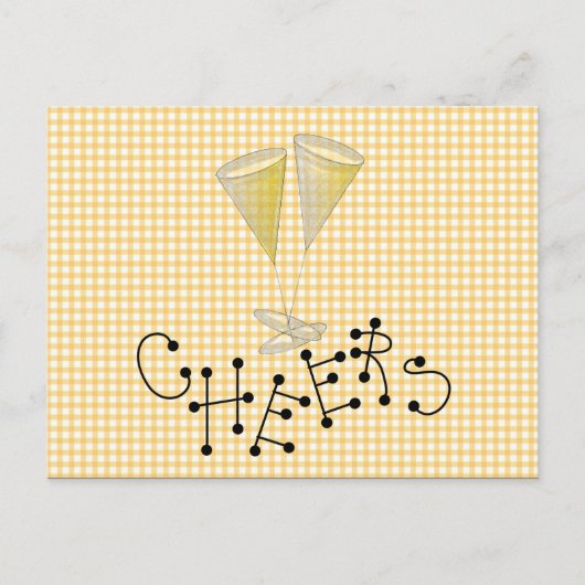 Cheers Postkarte (Vorderseite)