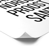 Cheers Salud Noroc Proost Sante Poster (Ecke)