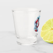 Cheers Snowman Drink Wine Schnapsglas (Links)