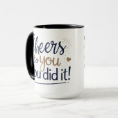 Cheers Sparkle Tasse - 15oz Combo (Vorderseite Links)