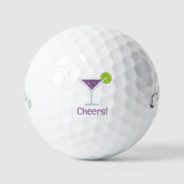 "Cheers" Spaß Golf Ball