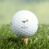 "Cheers" Spaß Golf Ball (Insitu T-Shirt)