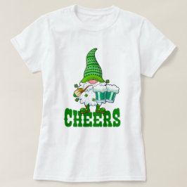 Cheers St. Patrick's Day Leprechaun T - Shirt