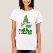 Cheers St. Patrick's Day Leprechaun T - Shirt (Vorderseite)