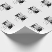 Cheers to 10 Years happy anniversary add photo dat Geschenkpapier (Ecke)