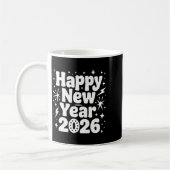 Cheers To 2026 Happy New Year Party Kaffeetasse (Links)