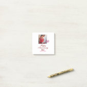 Cheers to 20 Years happy anniversary add photo dat Post-it Klebezettel (Auf Schreibtisch)