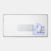 Cheers to 21! Time to Finally Drink Legally Schreibtischunterlage (Tastatur & Maus)