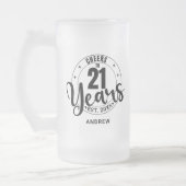 CHEERS TO 21 YEARS MATTGLAS BIERGLAS (Links)