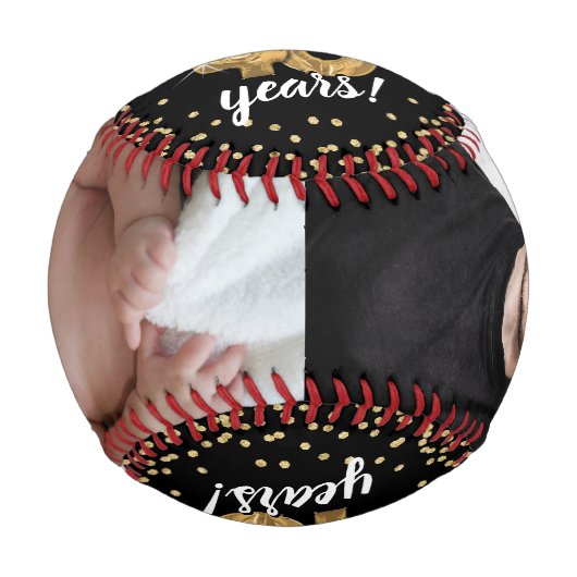 Cheers to 40 Years - 40th birthday Photo Baseball (Vorderseite)
