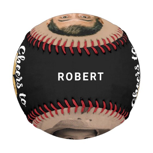 Cheers to 50 Years - 50th birthday Photo Baseball (Rückseite)