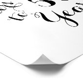 Cheers to 50 Years Poster (Ecke)