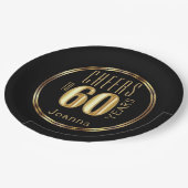 Cheers to 60 Years Pappteller (Schrägansicht)