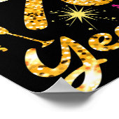 Cheers To 70 Years 1951 70th Birthday Gift Poster (Ecke)