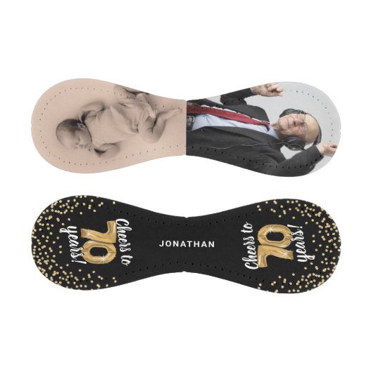 Cheers to 70 Years - 70th birthday Photo Baseball (Paneele)