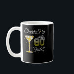 Cheers To 80 Years Old Happy 80th Birthday Queen D Kaffeetasse<br><div class="desc">Cheers To 80 Years Old Happy 80th Birthday Queen Drink Wine T-Shirt</div>