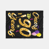 Cheers To 90 Years 1931 90th Birthday Celebration Fleecedecke (Vorderseite (Horizontal))