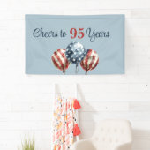 Cheers to 95 Years Birthday Party  Banner (Insitu)